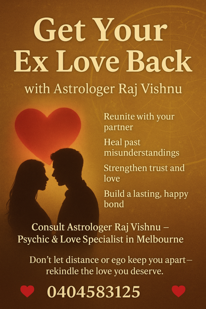 ex love back astrologer in melbourne
