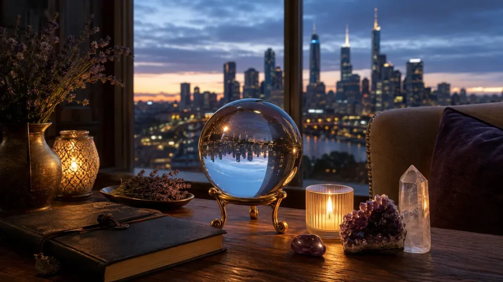 Crystal ball for a psychic reading in Melbourne